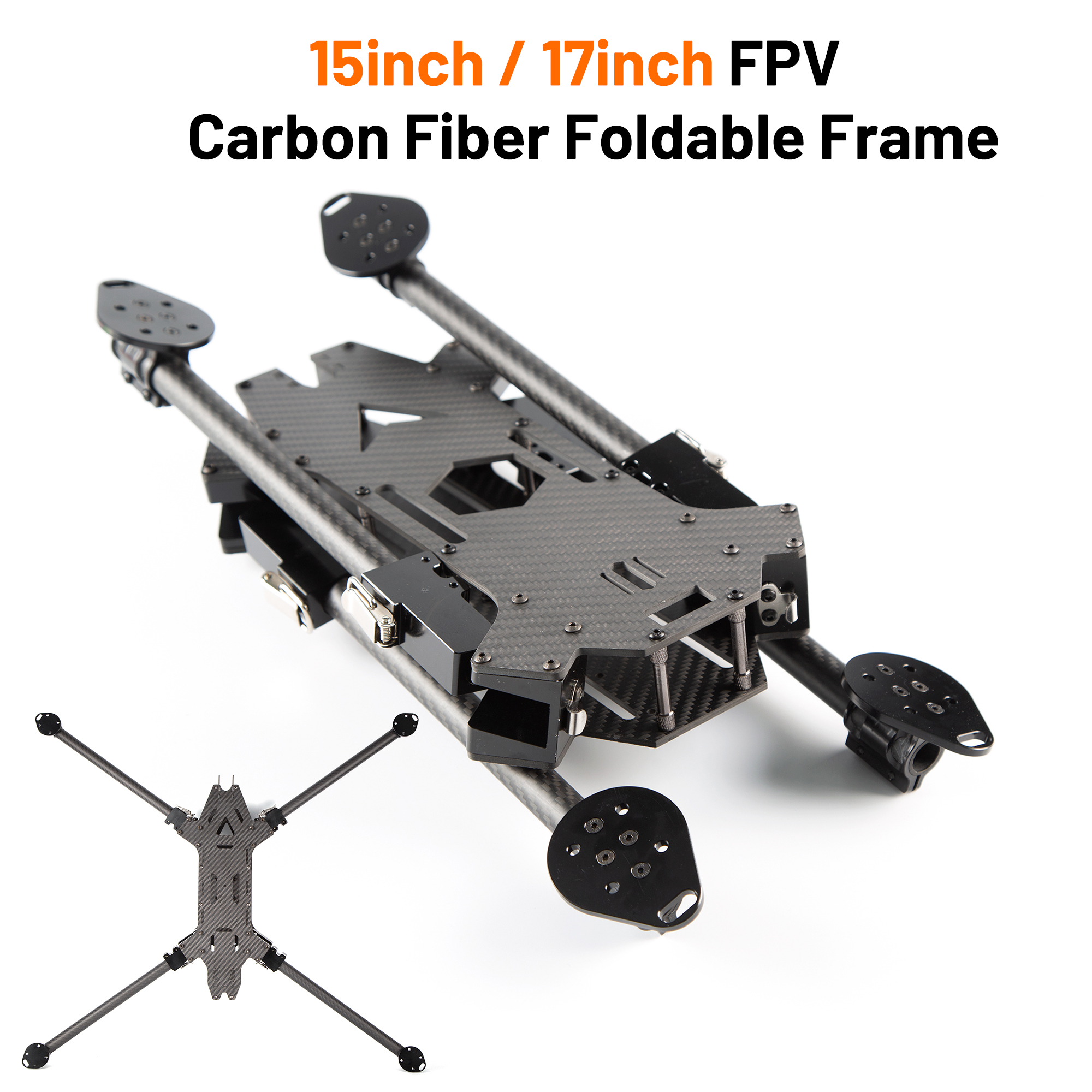 Fpv Drone Frame - 15inch /17inch FPV Carbon Fiber Foldable
