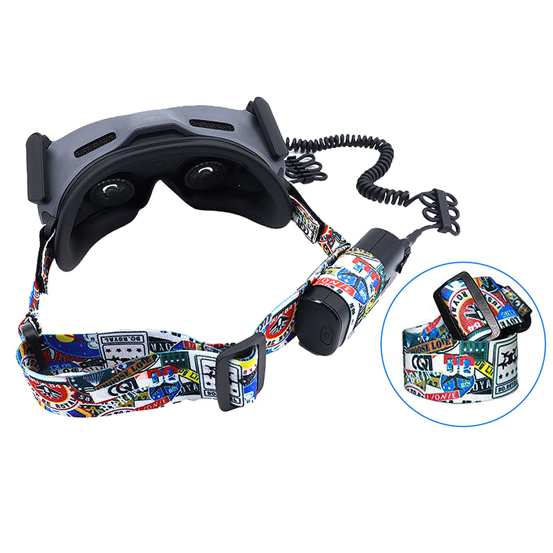 Fpv Drone Goggles - Cartoon Head Band for DJI FPV