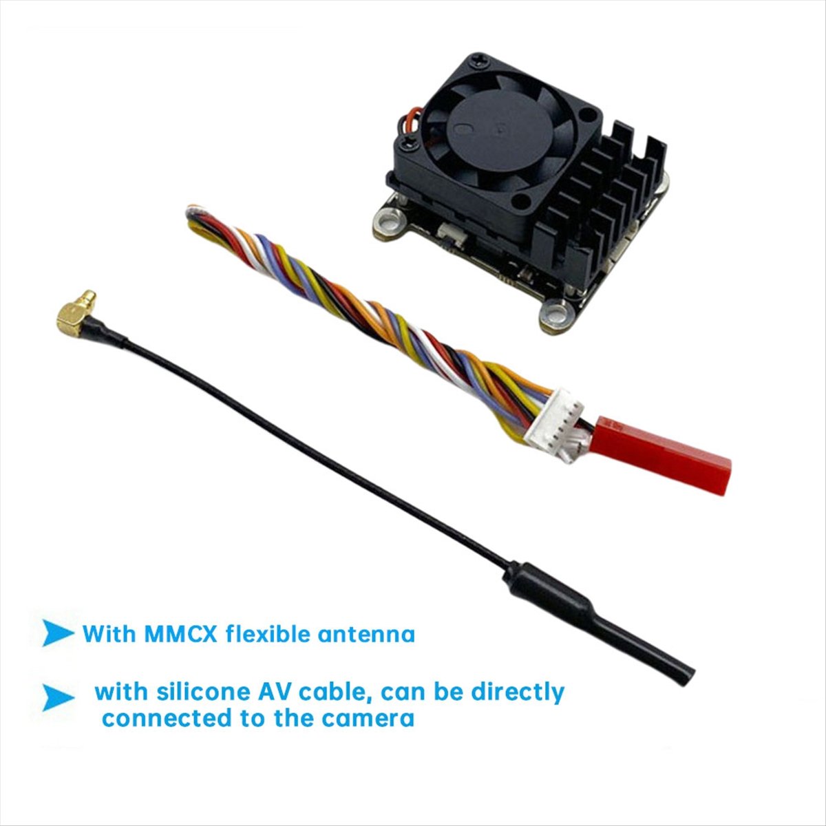5.8G 2W VTX 2000mW FPV Video T - Fpv Drone Transmitter のレビューと価格