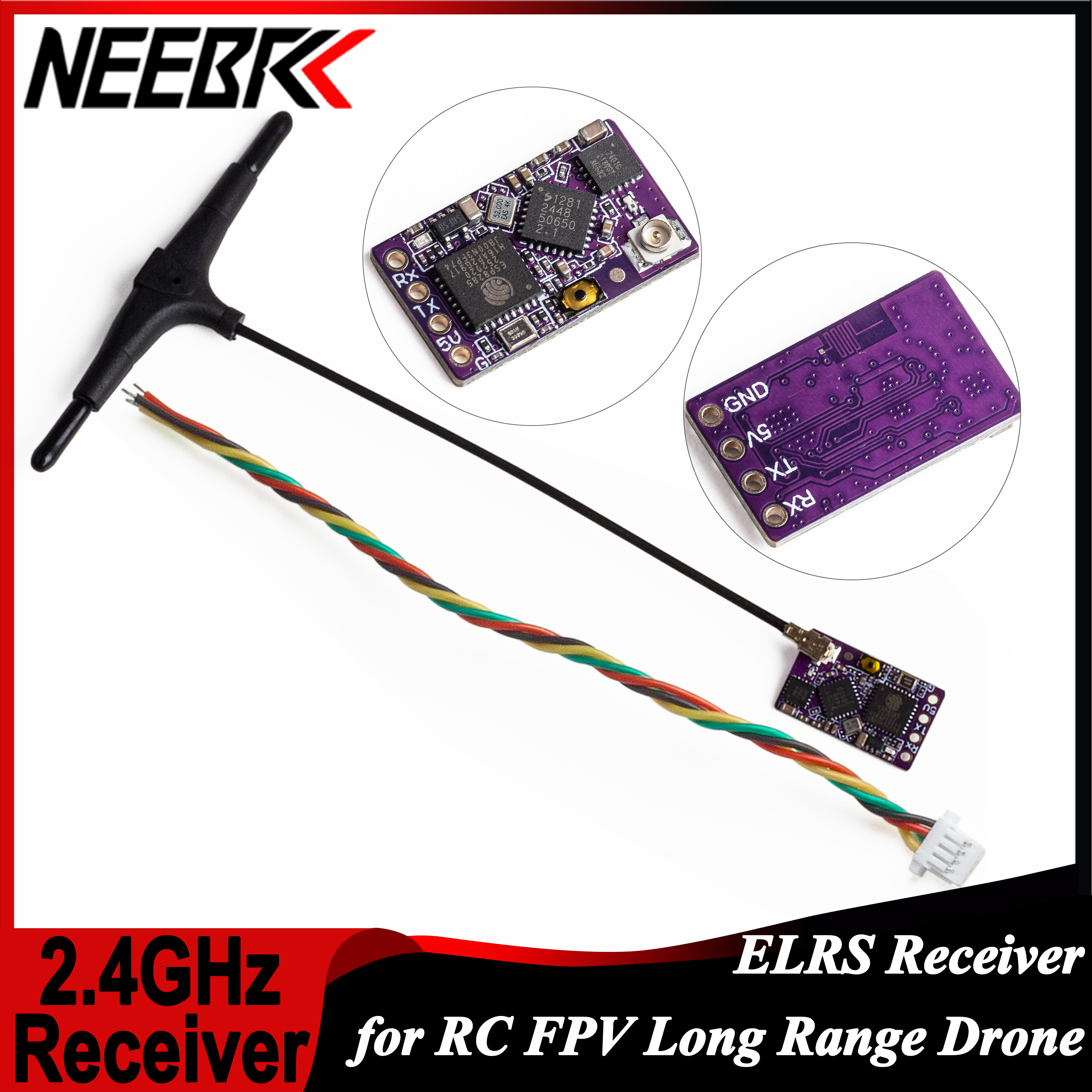 1/2/5/10PCS ELRS 2.4GHz RX Lon - Fpv Drone Frame のレビューと価格