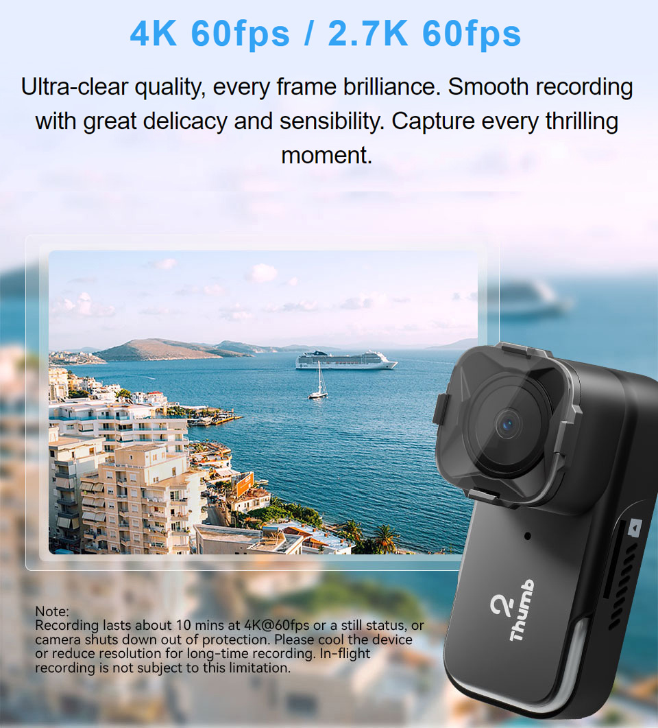 New Version RunCam Thumb 2 4K  - Fpv Drone Camera のレビューと価格