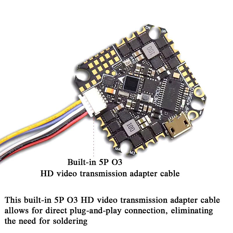 JHEMCU GHF405AIO-HD 40A AIO Fl - Fpv Drone Esc のレビューと価格