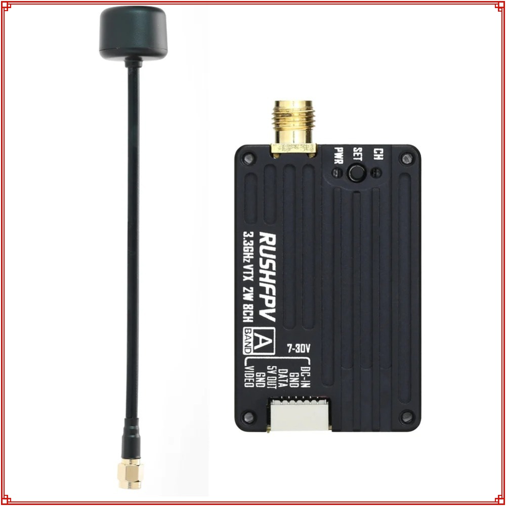 2026 New RUSHFPV 3.3G 2W VTX T - Fpv Drone Transmitter のレビューと価格