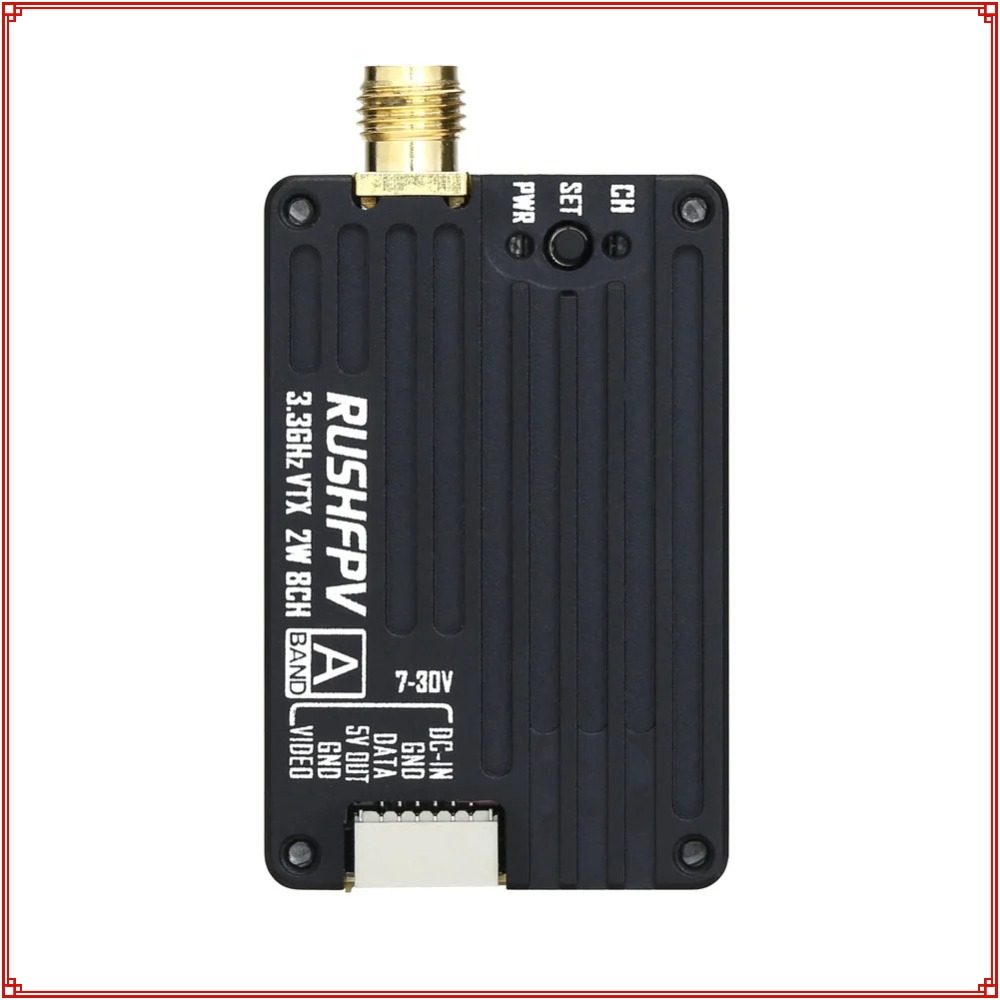 2026 New RUSHFPV 3.3G 2W VTX T - Fpv Drone Transmitter のレビューと価格