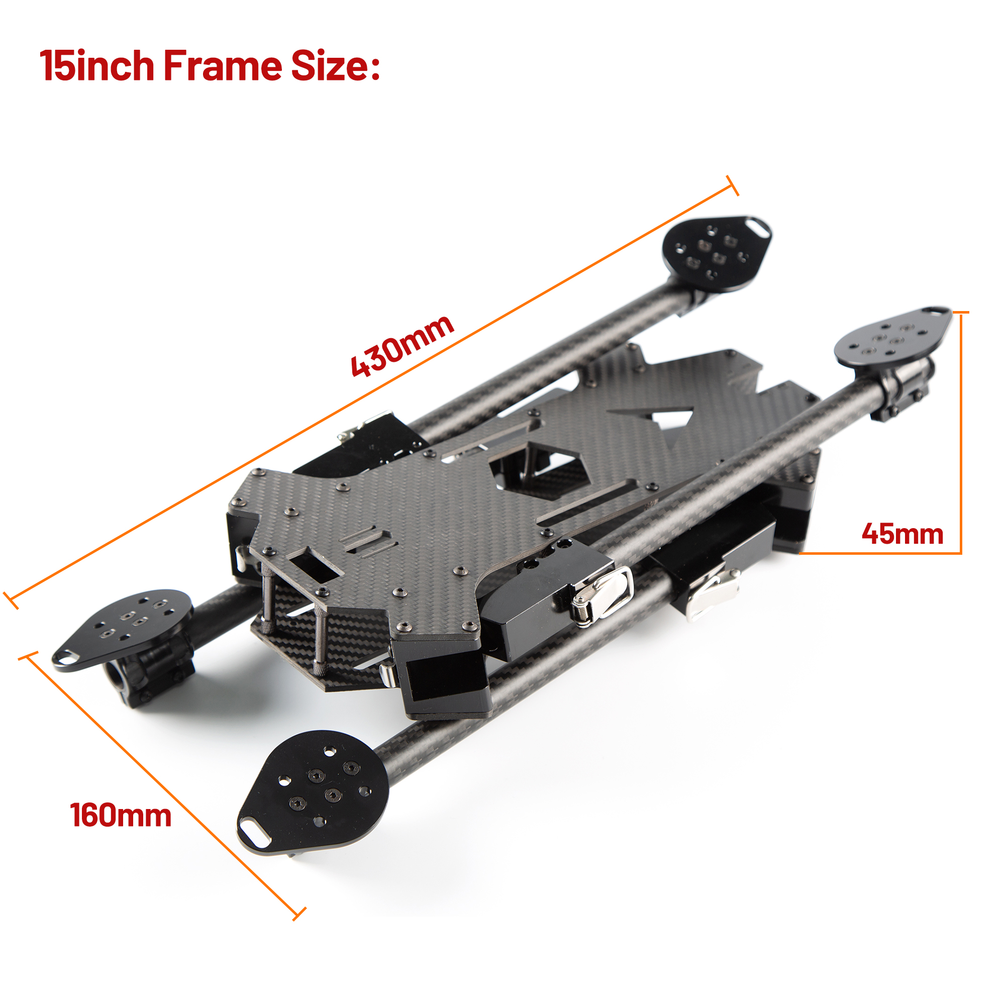 15inch /17inch FPV Carbon Fibe - Fpv Drone Frame のレビューと価格