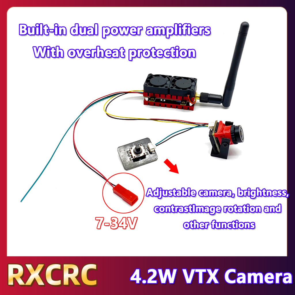 RXCRC 5.8G 48CH 4.2W High Powe - Fpv Drone Frame のレビューと価格