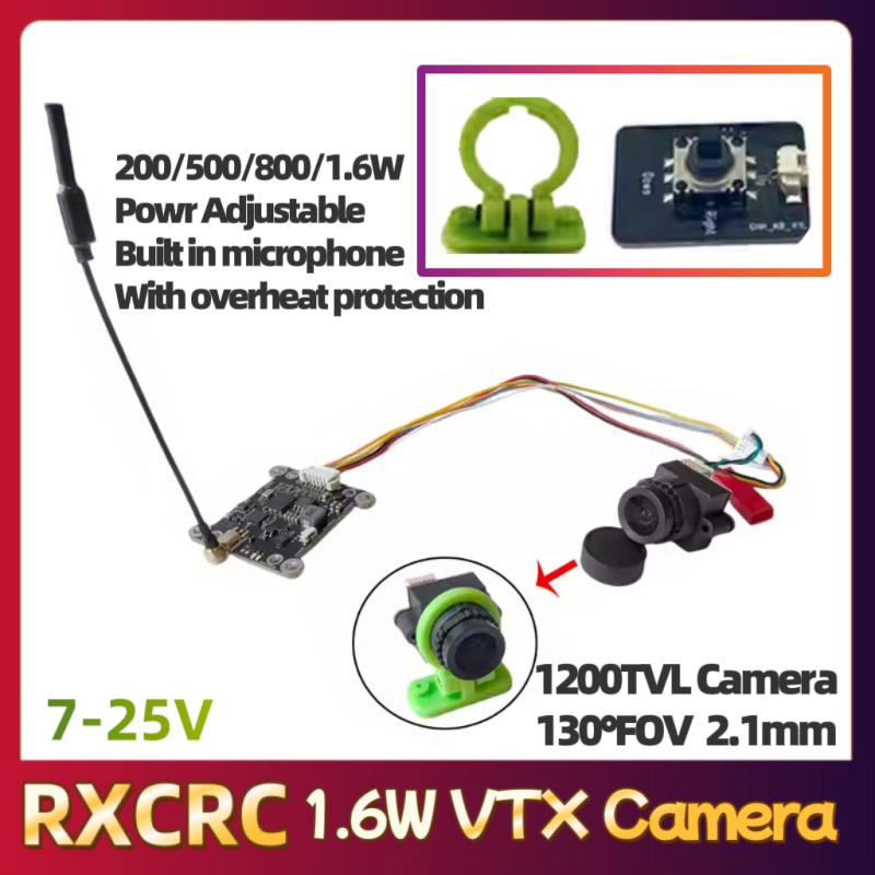 RXCRC 5.8G Module 48CH 1.6W VT - Fpv Drone Frame のレビューと価格