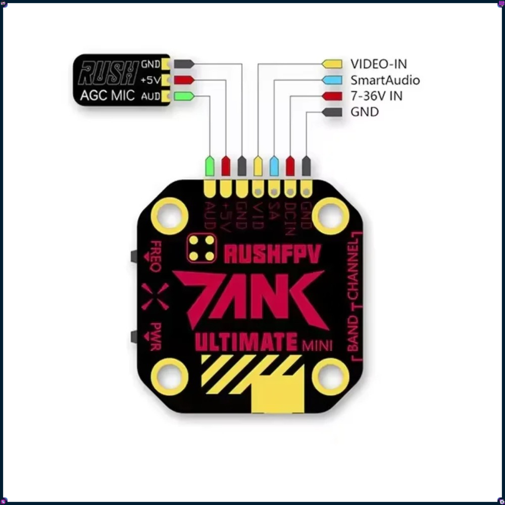 Rush Cherry FPV Stubby Antenna - Fpv Drone Antenna のレビューと価格