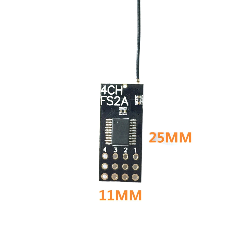 Flysky FS2A Mini Receiver 4CH  - Fpv Drone Flight Controller のレビューと価格