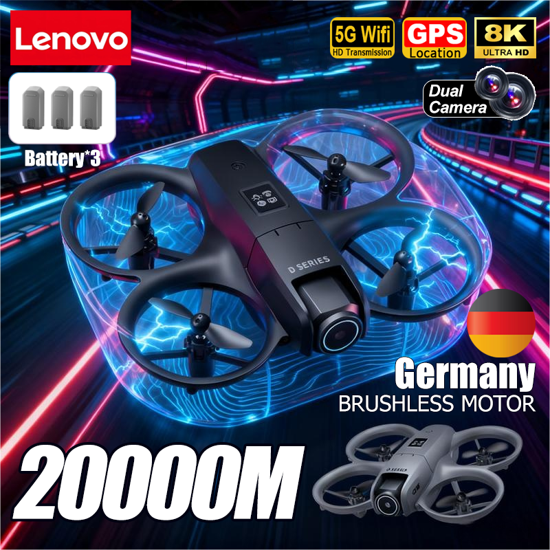 Lenovo D16 GPS Drone 8K Aerial - Fpv Drone Charger のレビューと価格
