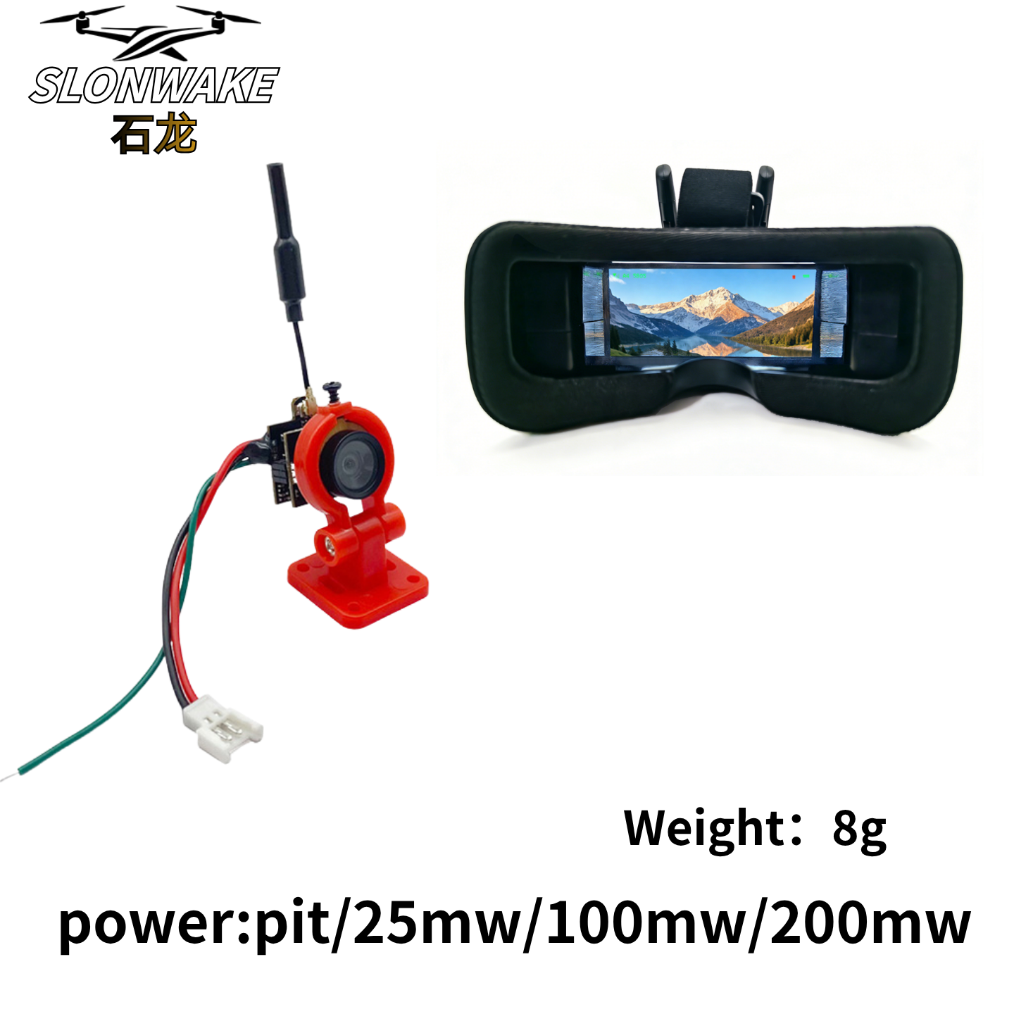 Slonwake 5.8G 48CH 200mW FPV D - Fpv Drone Frame のレビューと価格