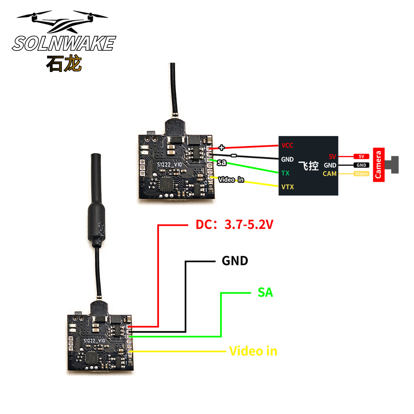 SLONWAKE Nano 5.8G 48CH 200mW  - Fpv Drone Frame のレビューと価格