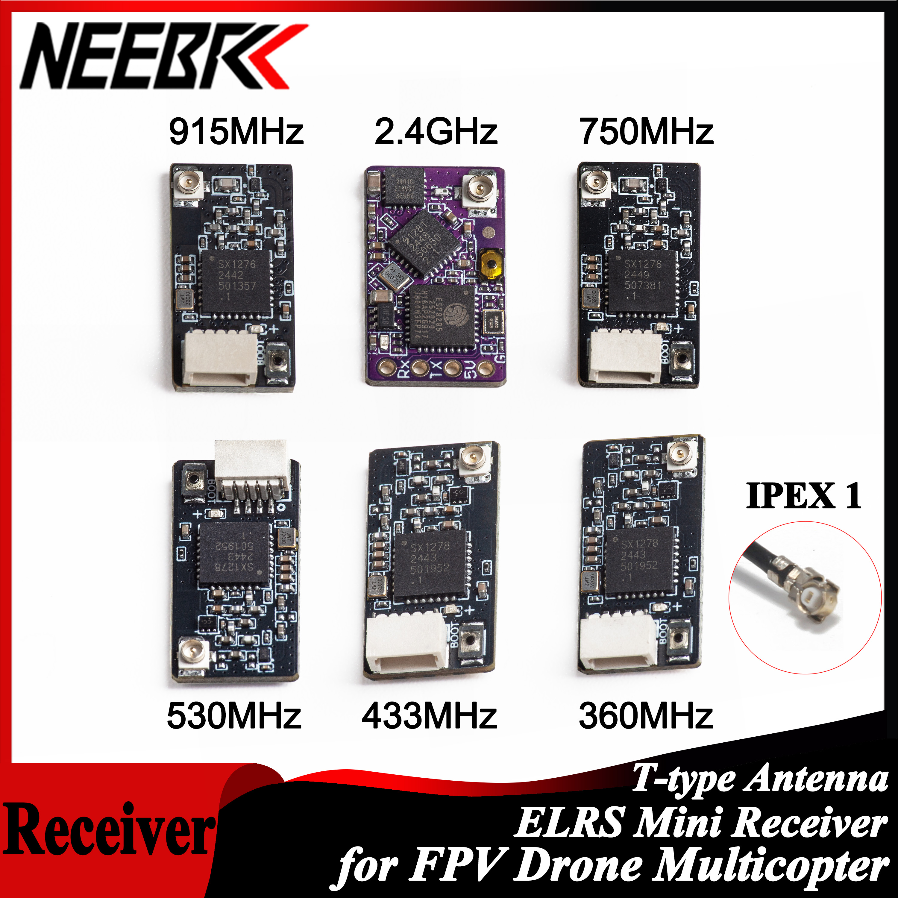 NEEBRC ELRS 2.4G/915Mhz/360Mhz - Fpv Drone Frame のレビューと価格