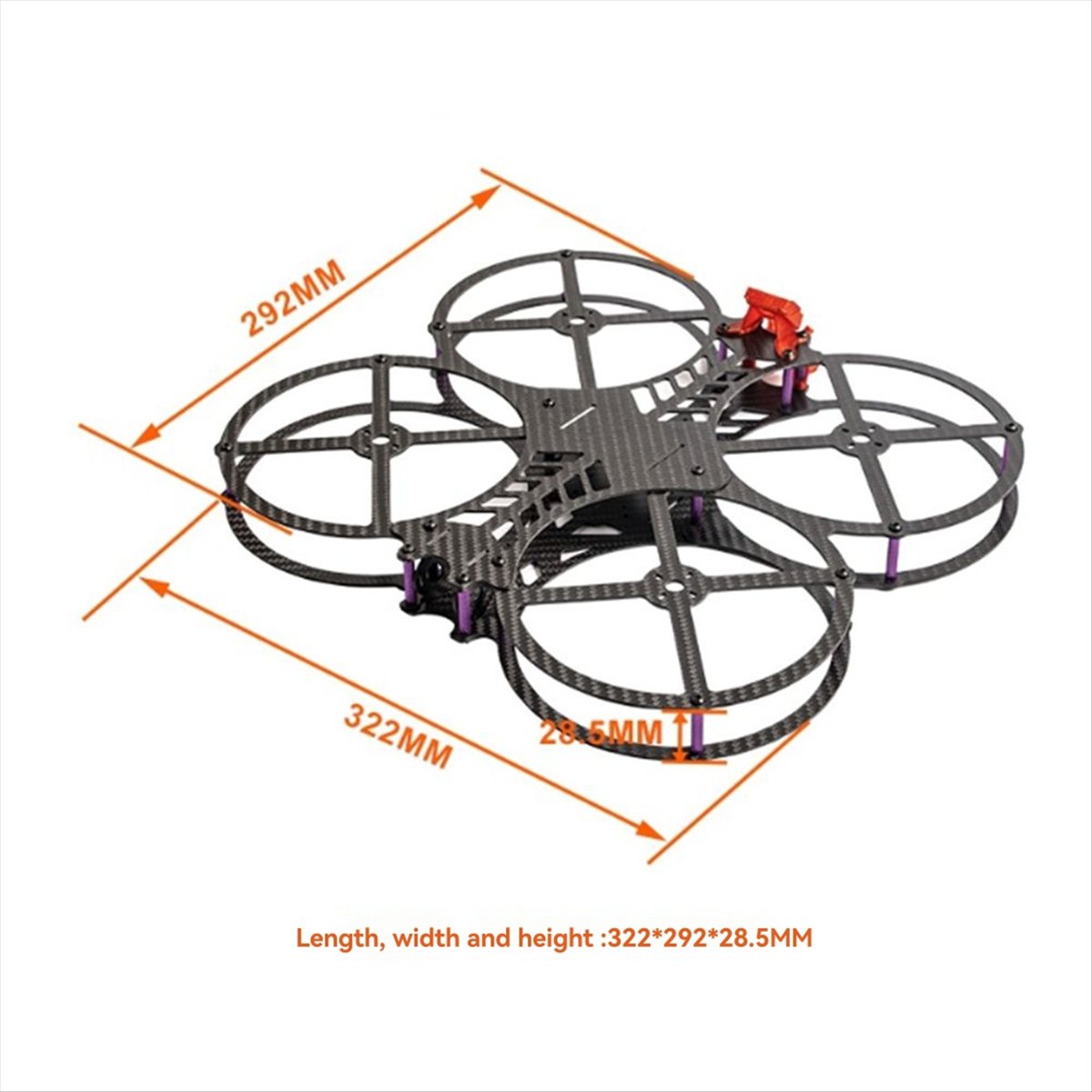 WOW! 5Inch FPV Drone Frame 223 - Fpv Drone Tool Kit のレビューと価格