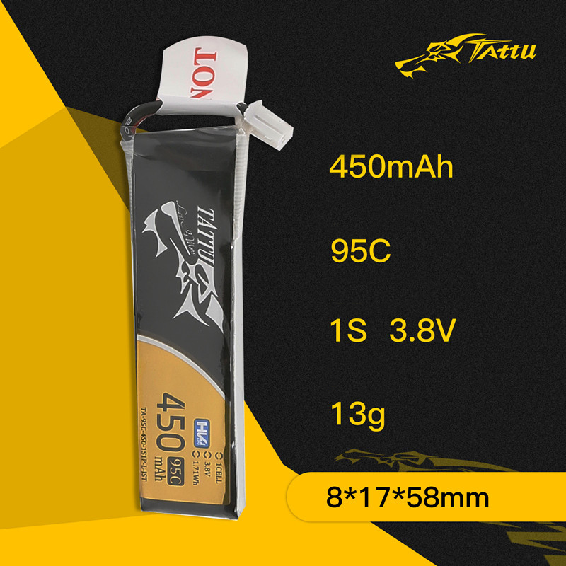 3Pcs NEW TATTU 450/500/550mAh  - Fpv Drone Battery のレビューと価格