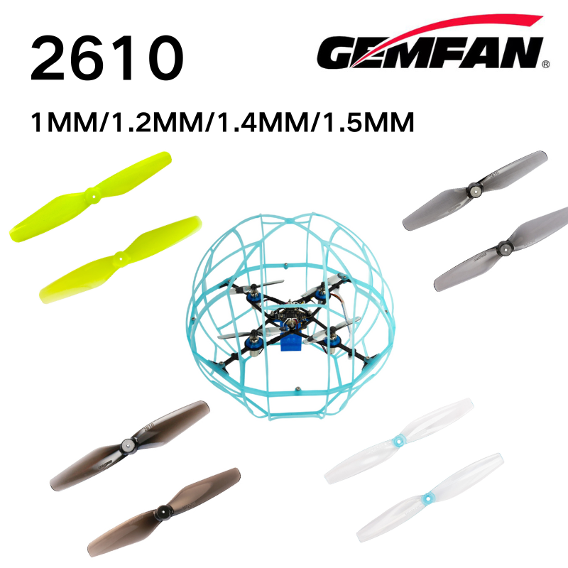 2610 Props Gemfan 2.6inch 2 Bl - Fpv Drone Esc のレビューと価格