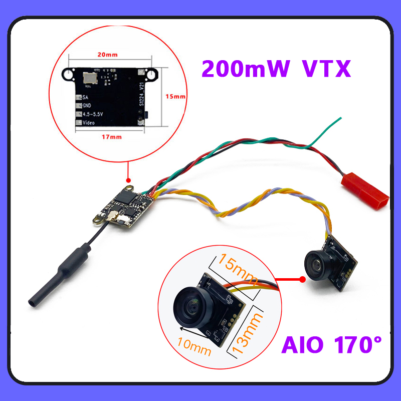 SLONWAKE 5.8G 1200TVL FPV Came - Fpv Drone Frame のレビューと価格