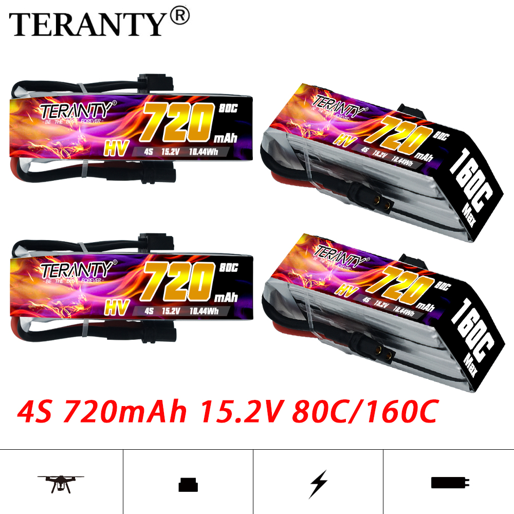 TERANTY 720mAh 4S 15.2V HV Lip - Fpv Drone Kit のレビューと価格