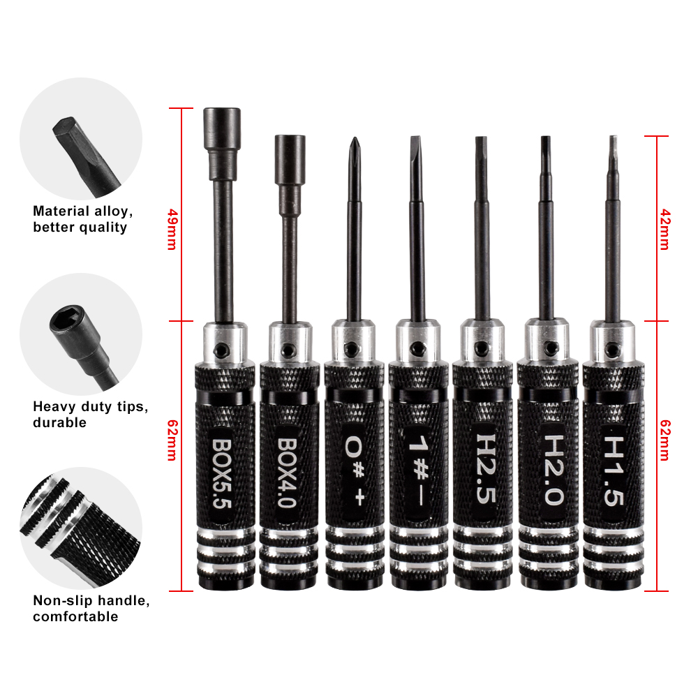 9IMOD RC Hex Driver Set Metal  - Fpv Drone Tool Kit のレビューと価格