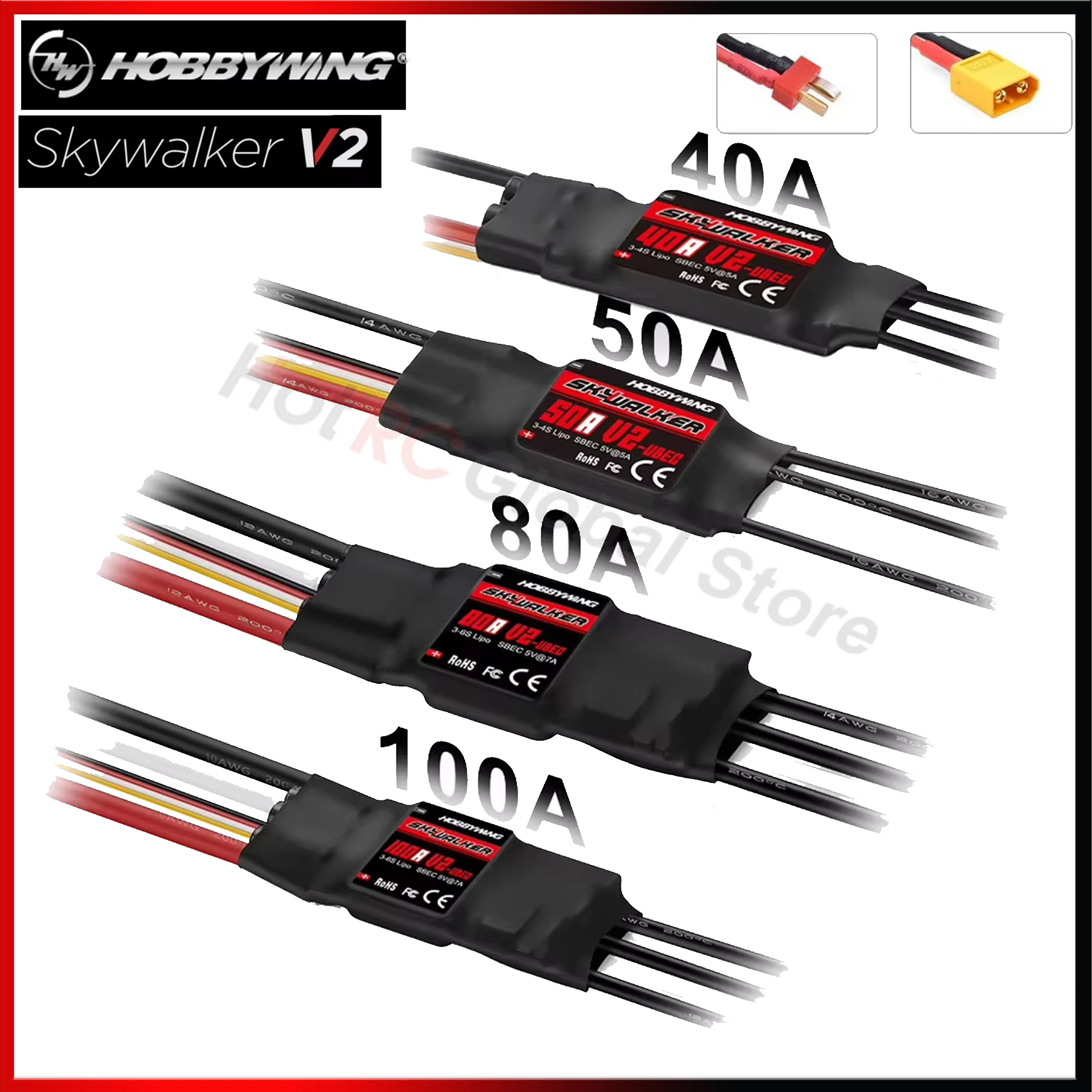 HOBBYWING Skywalker V2 Series  - Fpv Drone Esc のレビューと価格