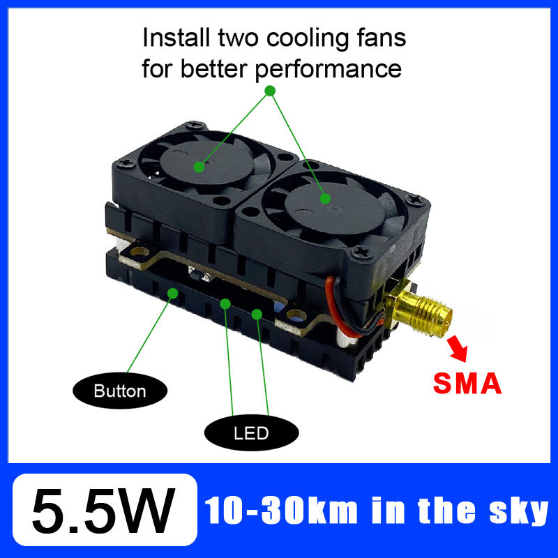 Long Range 5.8GHz 5.5W Video T - Fpv Drone Flight Controller のレビューと価格