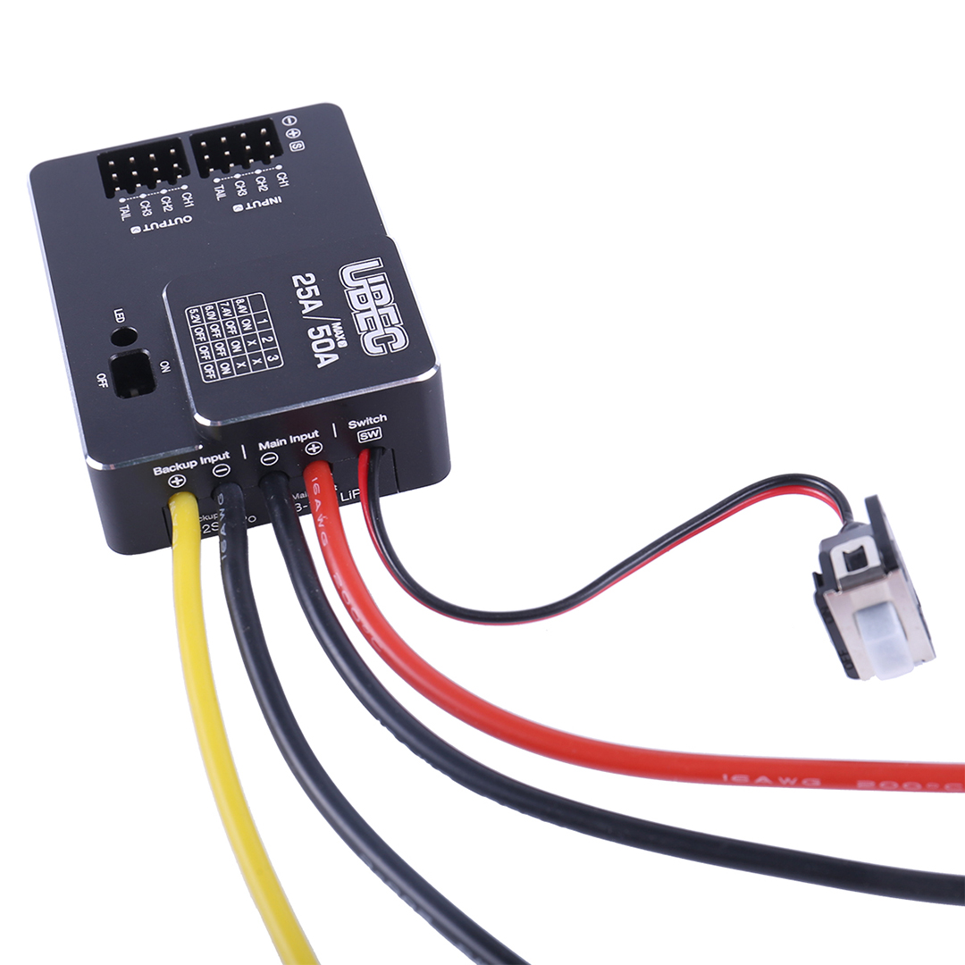 Hobbywing UBEC 25A HV 3-18S Mo - Fpv Drone Esc のレビューと価格