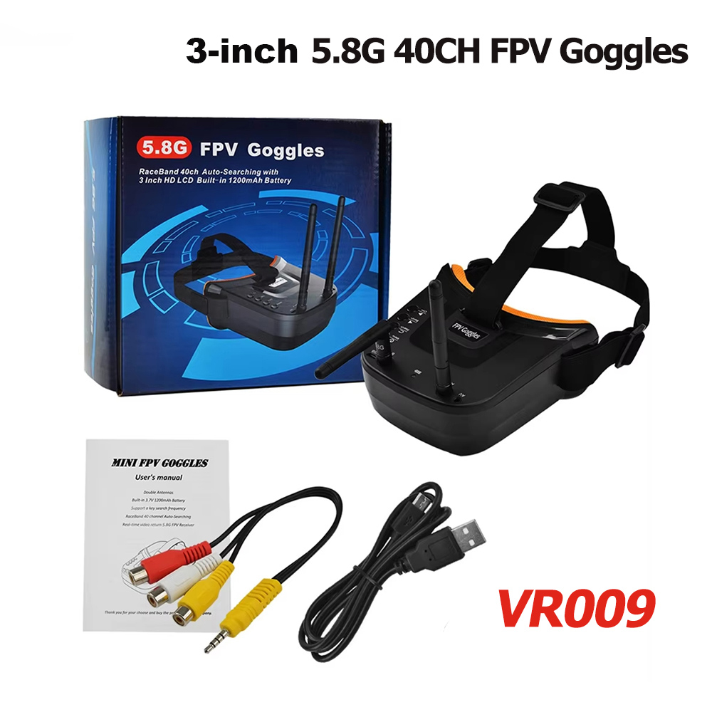 VR009 FPV Video Goggles 3Inch  - Fpv Drone Antenna のレビューと価格