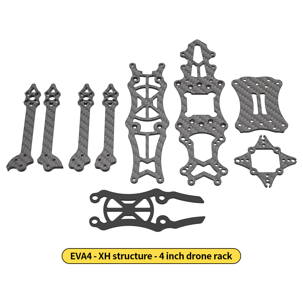 EVA4 Parts FPV Racing  Drone A - Fpv Drone Frame のレビューと価格